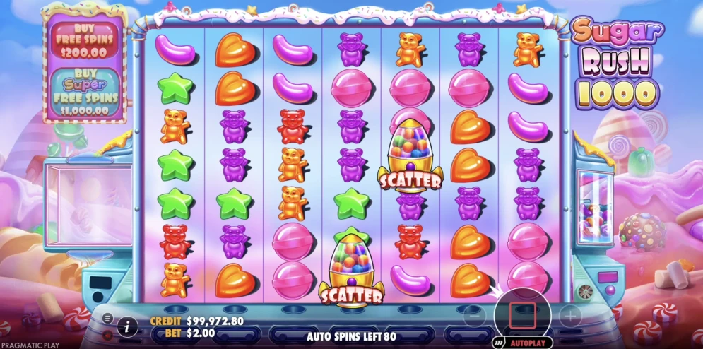 Sugar Rush 1000 Slot