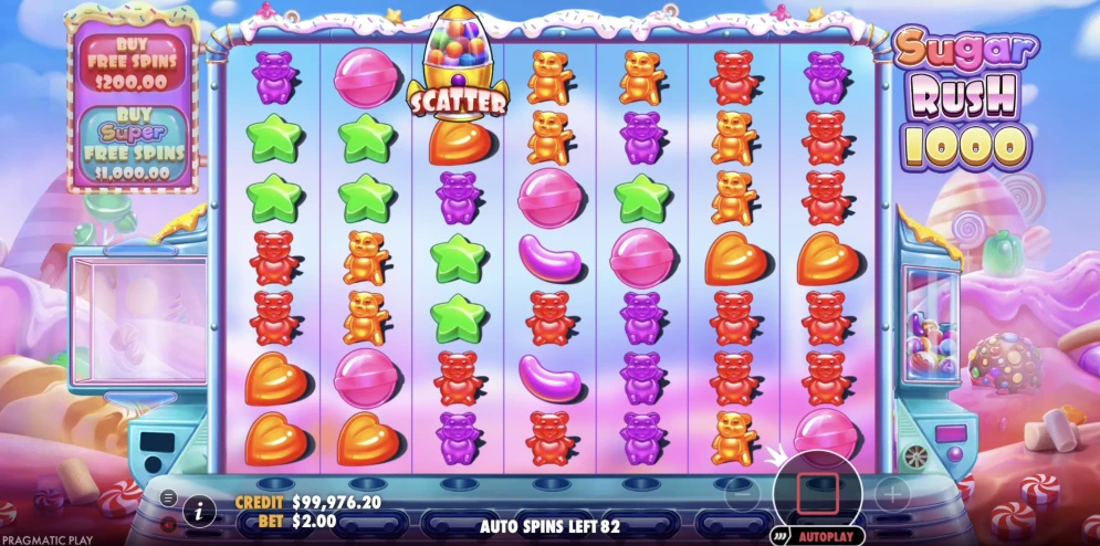 Sugar Rush 1000 Slot