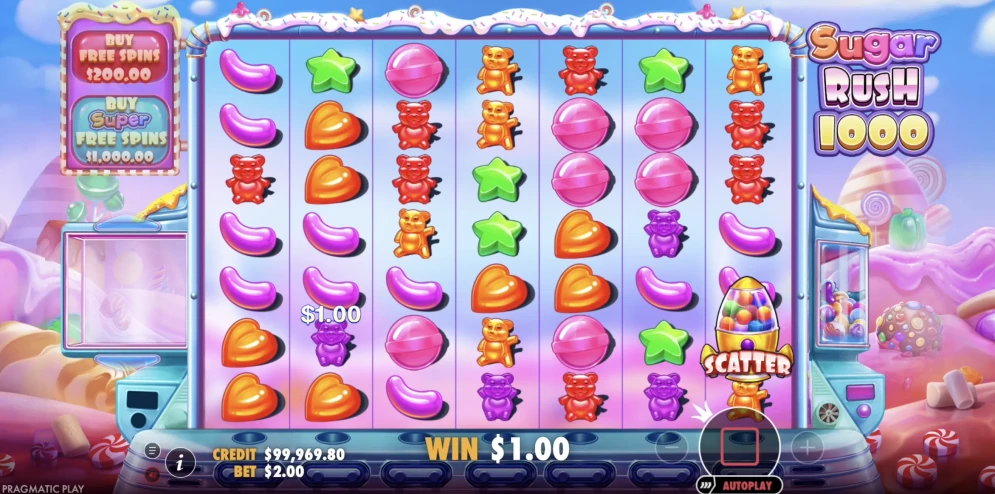Sugar Rush 1000